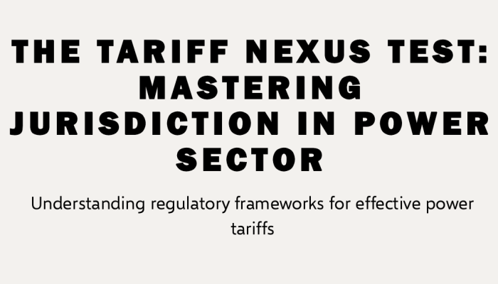 tariff nexus test